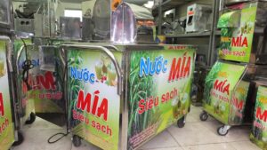 Máy ép mía siêu sạch Bắc Việt tại Nghệ An