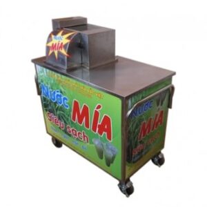 Máy ép mía 3 lô bàn dài motor mới