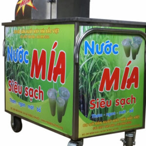 Máy ép mía 3 lô bàn dài motor Nhật bãi